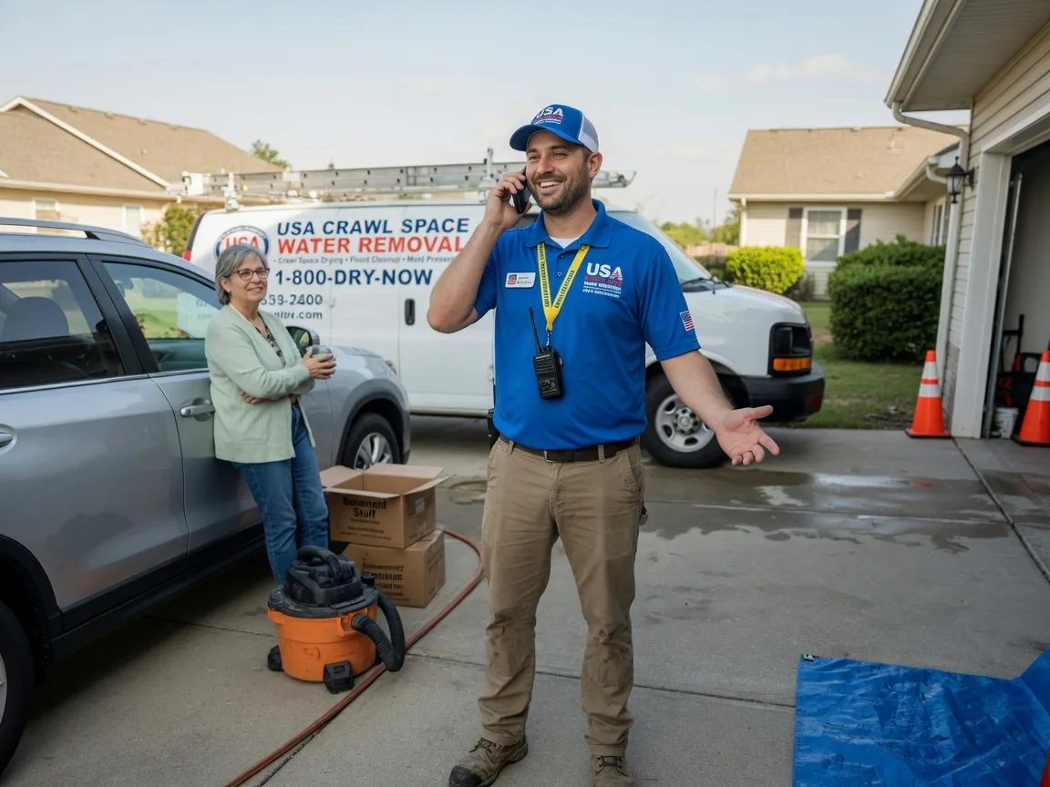 Crawl Space Water Removal Lower Salem, OH FAQs